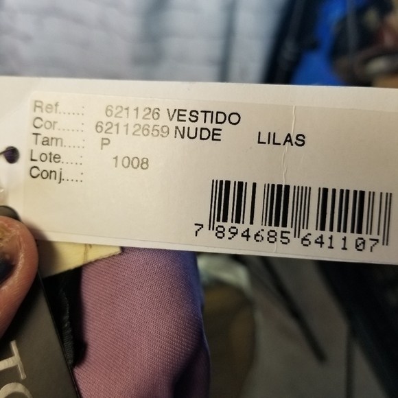 Vtg 90s y2k pleated embellished dress new - Picture 3 of 13